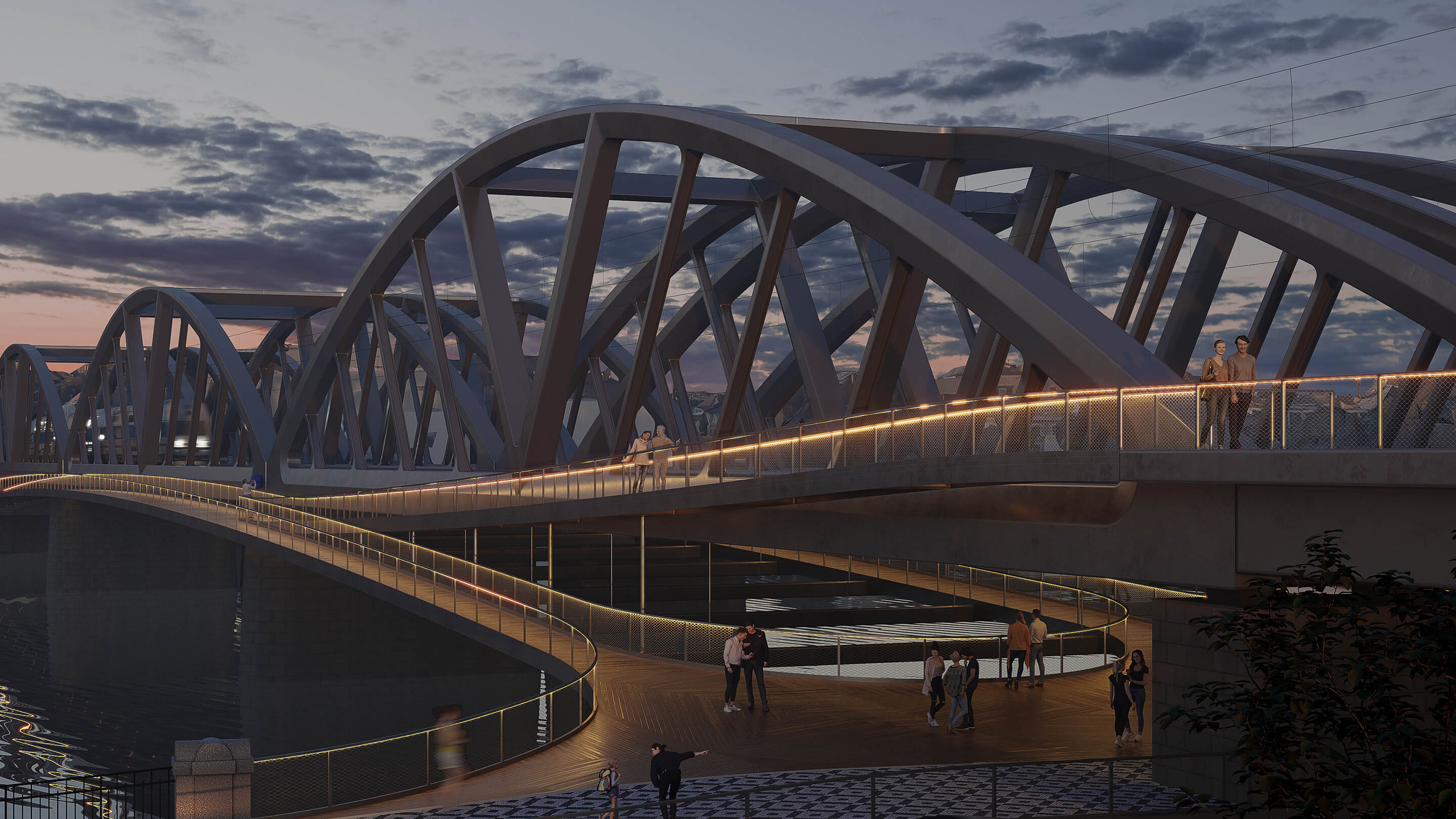 Mosty pod Vyšehradem - Prague